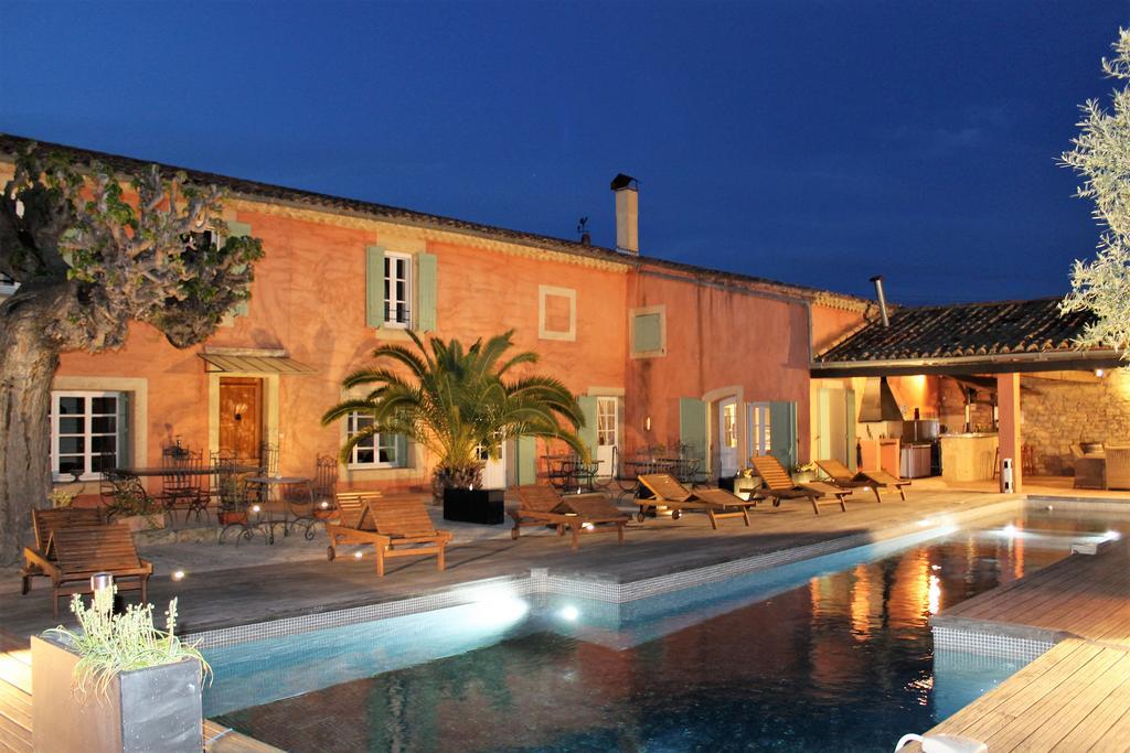 Le Mas De Gleyzes B&B De Charme Lédenon Eksteriør billede