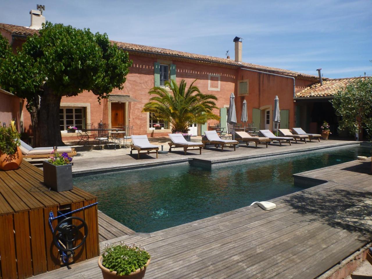 Le Mas De Gleyzes B&B De Charme Lédenon Eksteriør billede