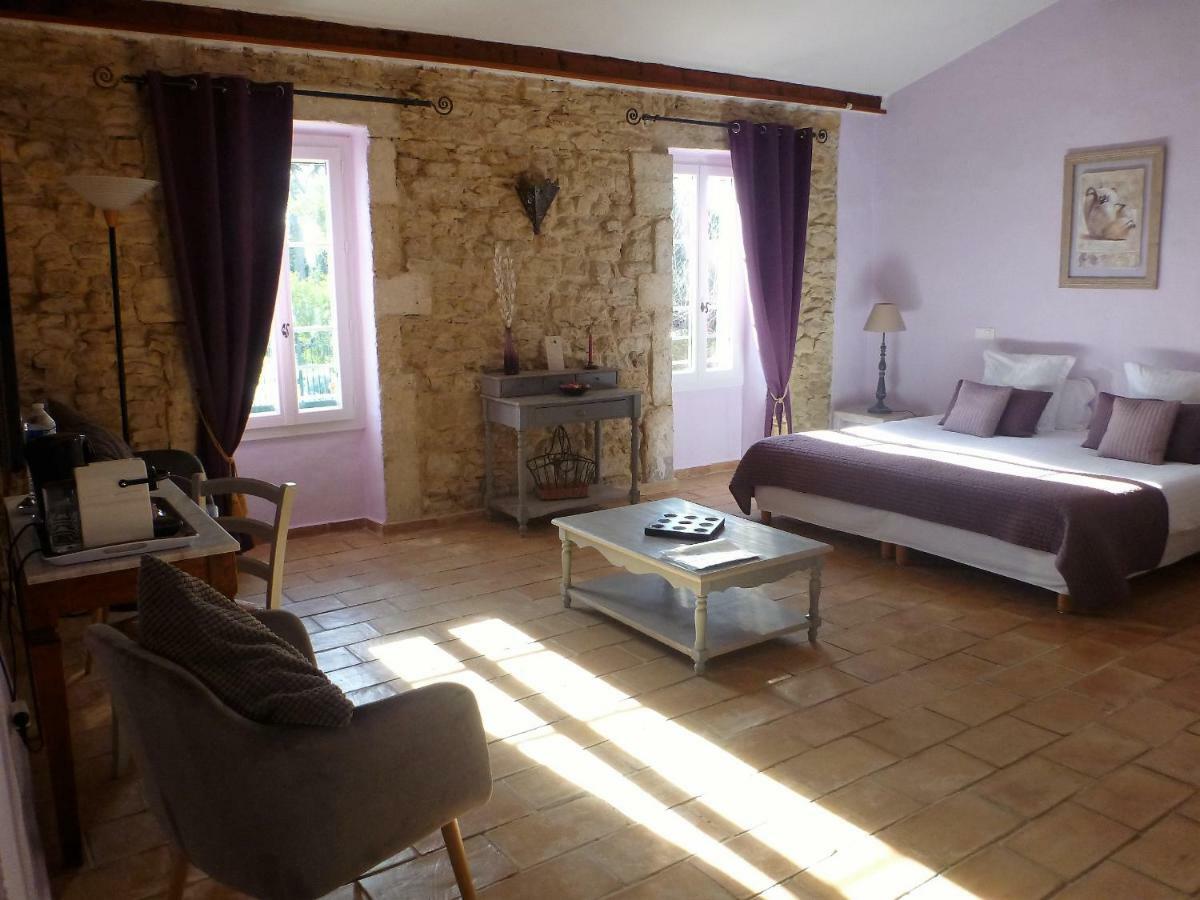 Le Mas De Gleyzes B&B De Charme Lédenon Eksteriør billede